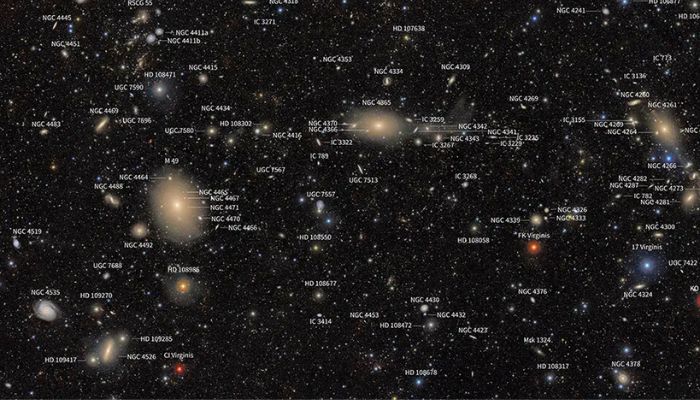 © Vera C. Rubim Obsevatory Supertelescópio divulga imagens do universo com resolução recorde